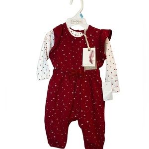 NWT Jessica Simpson newborn girls outfit-size 3/6 months
